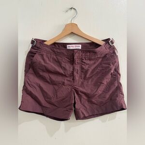 Orlebar Brown Men's Maroon Swim Shorts
